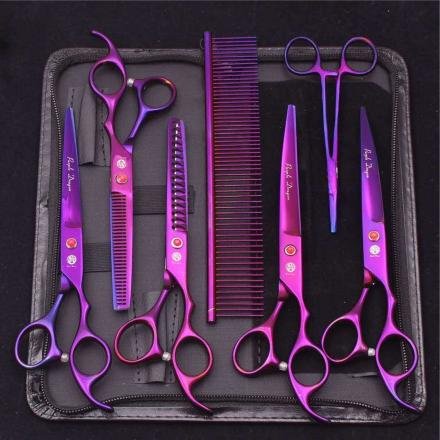 Kit de Tijeras para Peluqueria Canina