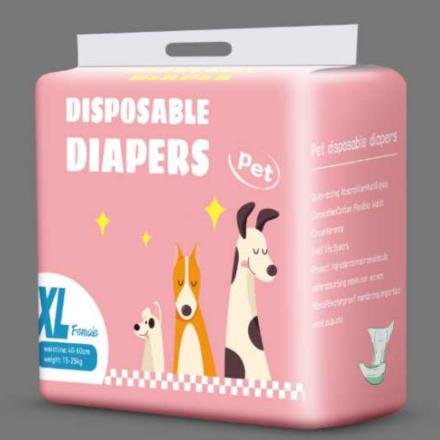 Pañales Absorbentes para Perros Hembra Talla XL