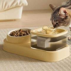Fuente Dispensadora de Agua y Comida para Gatos