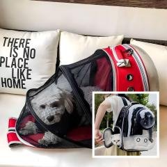 Mochila Transportadora Expandible para Mascotas