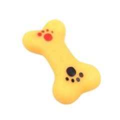 Juguete de Hueso con Huellita  9cm para Perro